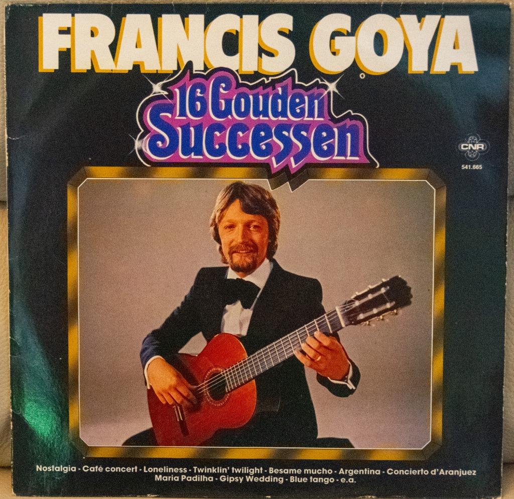 LP Francis Goya - 16 gouden successen, Cd's en Dvd's, Vinyl | Pop, Zo goed als nieuw, 12 inch, Ophalen of Verzenden