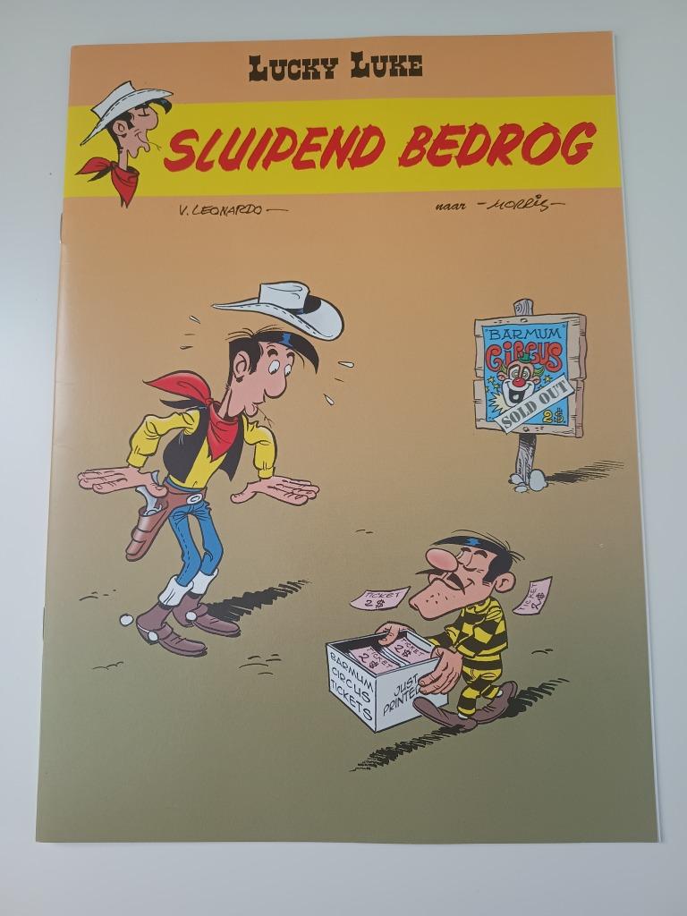 Lucky Luke - Sluipend Bedrog, Enlèvement ou Envoi, Une BD, Comme neuf, Morris