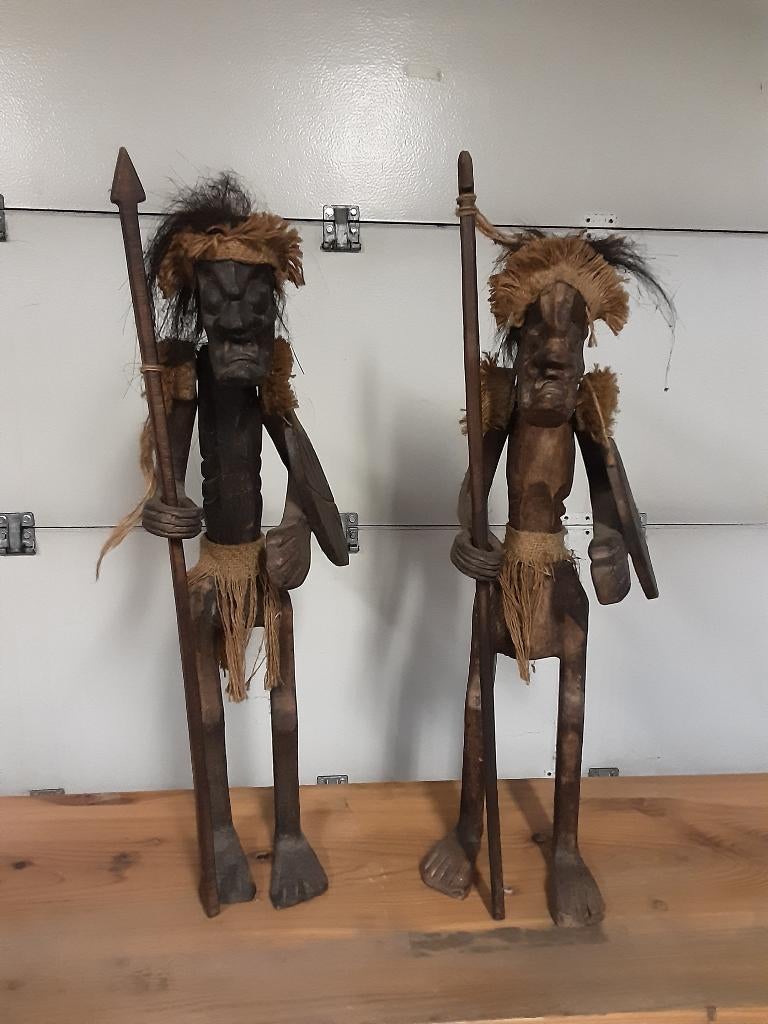 Afrikaanse beelden, Antiquités & Art, Enlèvement