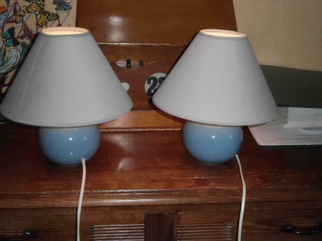 une lampe de chevet vintage, Enlèvement, Utilisé, Autres matériaux, Moins de 50 cm