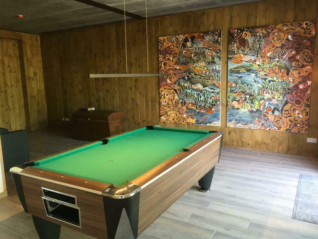Pooltafel Sam, kleur: lichtbruin ->  ZATERDAG OPEN, Verzenden, Nieuw, Pooltafel