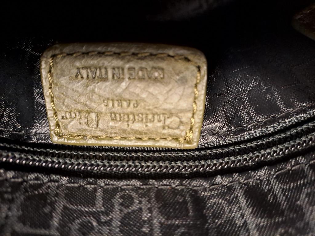 CHRISTIAN DIOR GAUCHO *SADDLE BAG*, Ophalen of Verzenden, Nieuw, Groen, Handtas