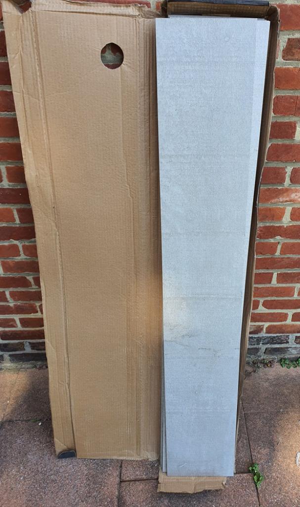 Kwaliteitstegels 4m² Vloertegels Cementstructuur 1200x200x10, Doe-het-zelf en Bouw, Tegels, Nieuw, Vloertegels, Keramiek, 60 cm of meer