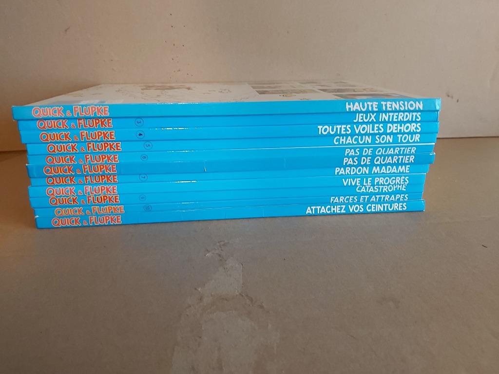 10BD QUICK ET FLUPKE état NEUF, Une BD, Enlèvement ou Envoi, Comme neuf