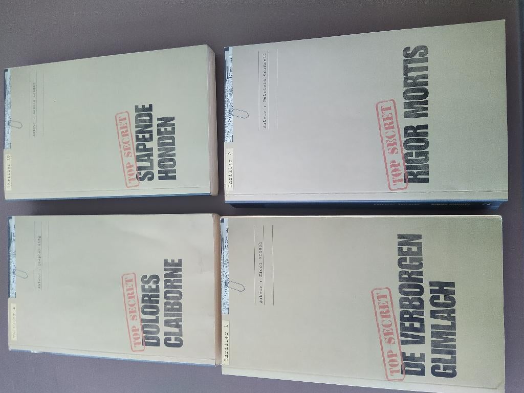 Diverse thrillers, Ophalen of Verzenden, Gelezen