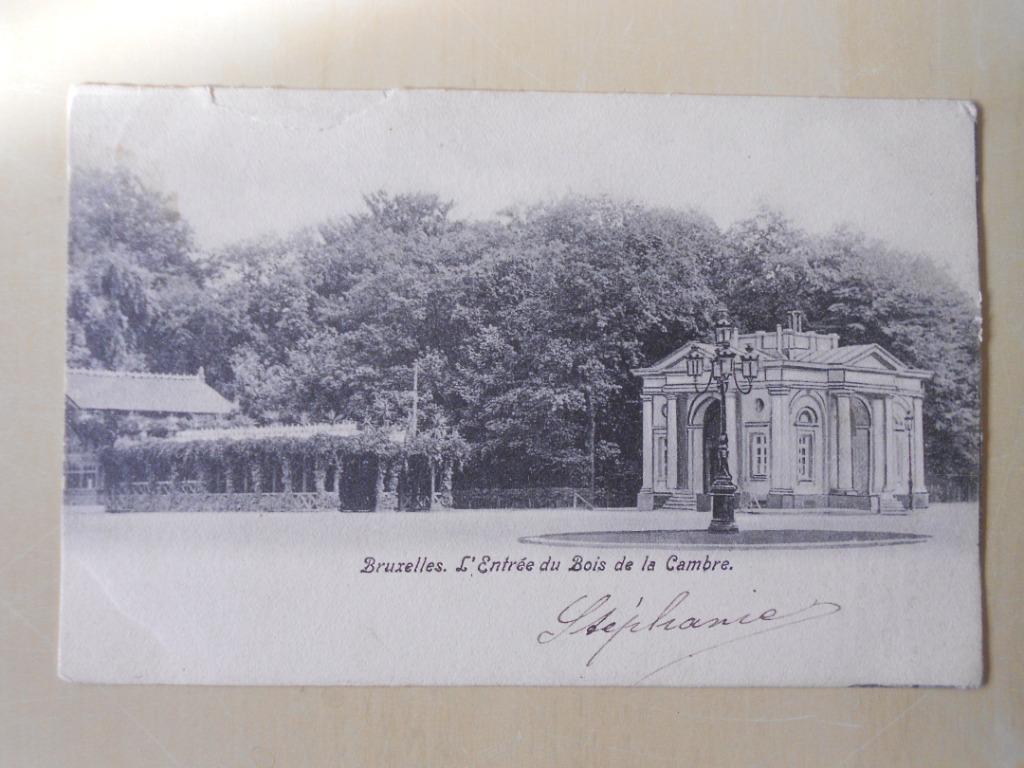 5 ansichtkaarten Terkamerenbos Brussel, Ophalen of Verzenden, Voor 1920, Gelopen, Brussel (Gewest)