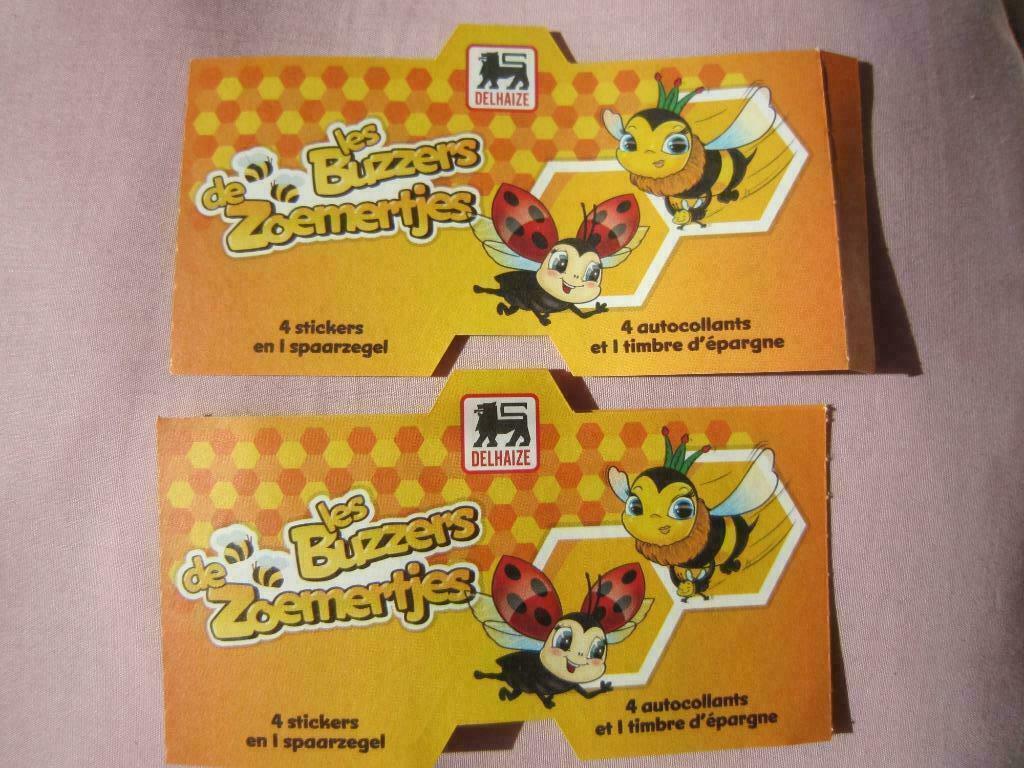 3 pochettes les Buzzeurs Delhaize, Enlèvement ou Envoi, Neuf, Pochettes ou Étuis à cartes