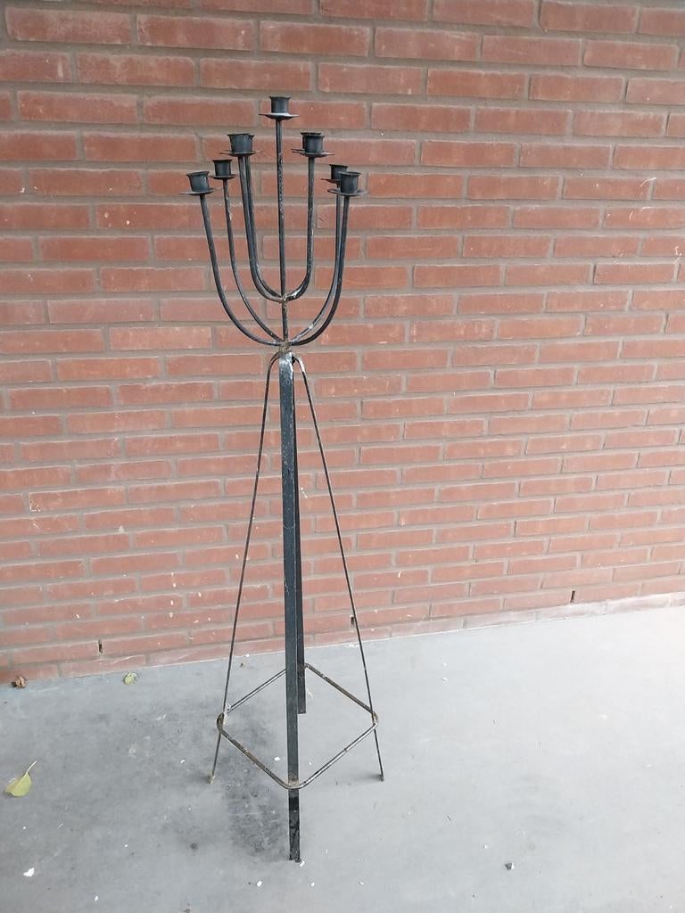 Kandelaar 9 kaarsen, Tuin en Terras, Ophalen