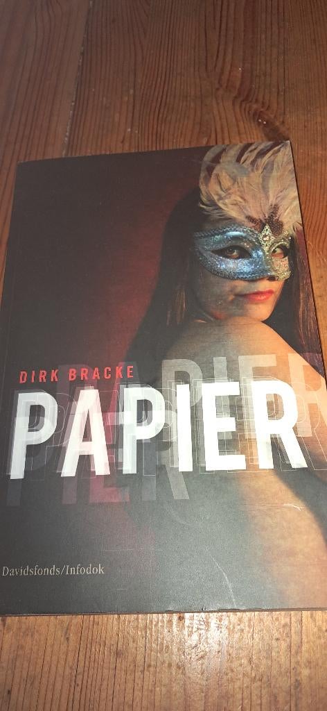 Boek jeugdboek ´Papier´, Ophalen, Nieuw, Dirk Bracke, Fictie