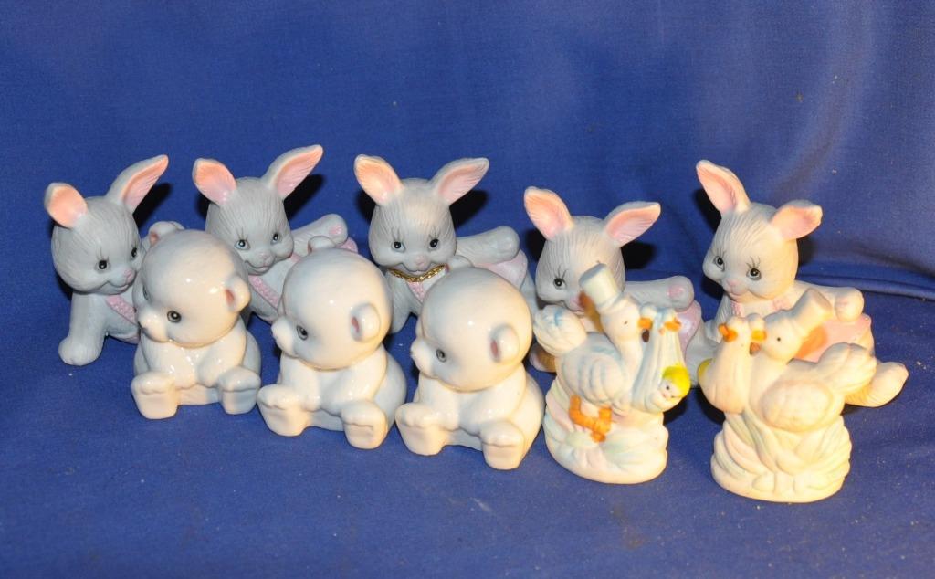 10 figurines de 3 motifs pour dragées de baptême, Ophalen of Verzenden, Nieuw, Overige typen