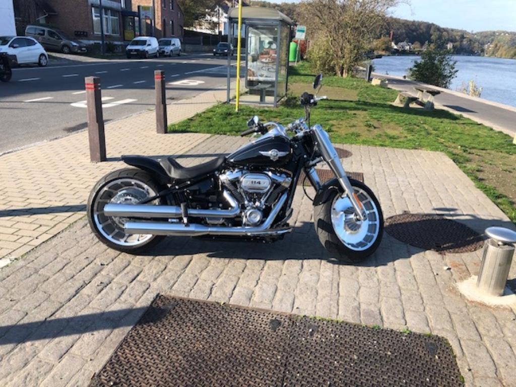 Harley Davidson FatBoy 114, Motos, Motos | Harley-Davidson, Particulier, Chopper, plus de 35 kW, 2 cylindres, Enlèvement