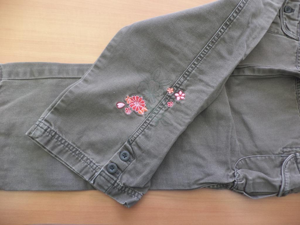 kaki broek TOM TAILOR in maat 134, Meisje, Ophalen of Verzenden, Zo goed als nieuw, Broek