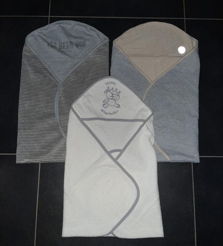 Badcape set van 3, goede staat., Enlèvement ou Envoi, Comme neuf