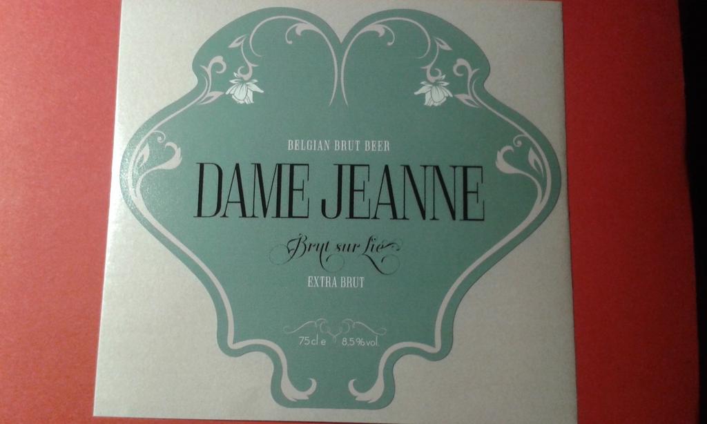 Étiquette de bière Dame Jeanne (Brut Sur Lie) 75cl, Enlèvement ou Envoi, Neuf