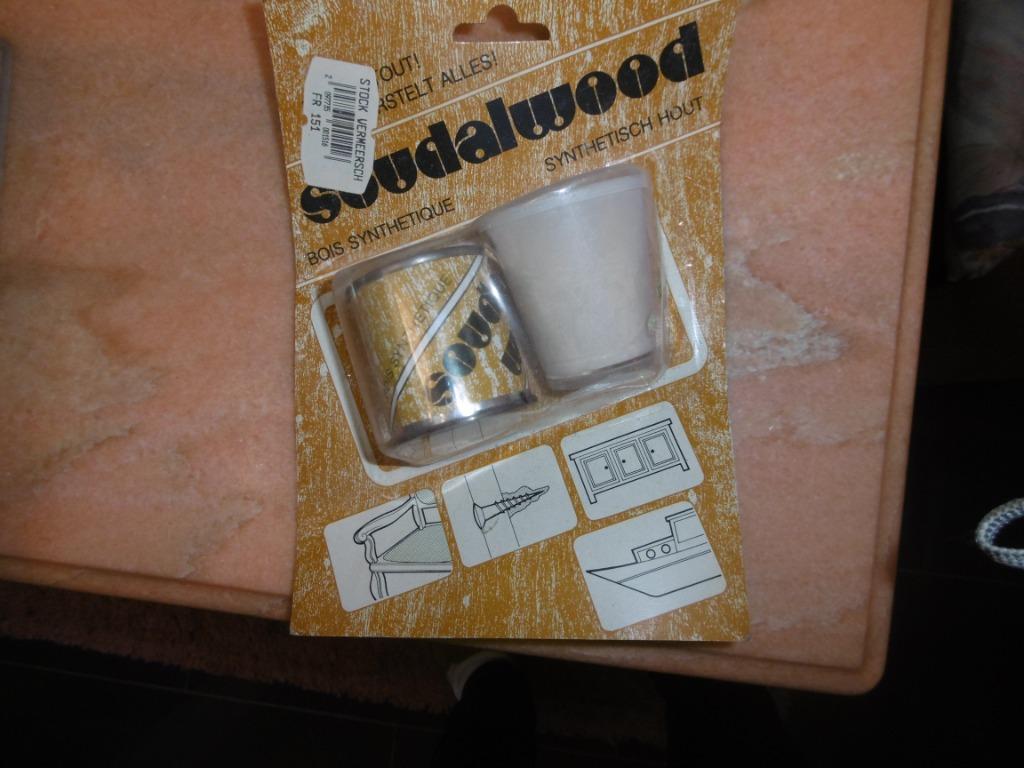 synthetisch hout van soudal, nieuw, herstelt alles, Ophalen of Verzenden, Nieuw, Hout, Overige typen