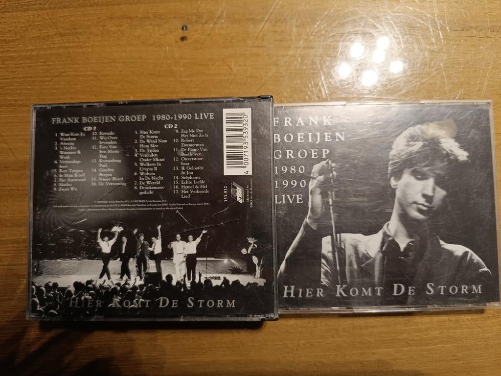 Frank Boeijen Groep 1980-1990 live -  Hier komt de storm, Ophalen of Verzenden, Zo goed als nieuw, Levenslied of Smartlap