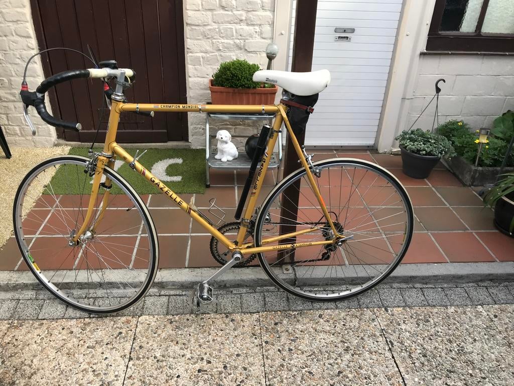 Retro koersfiets, Ophalen