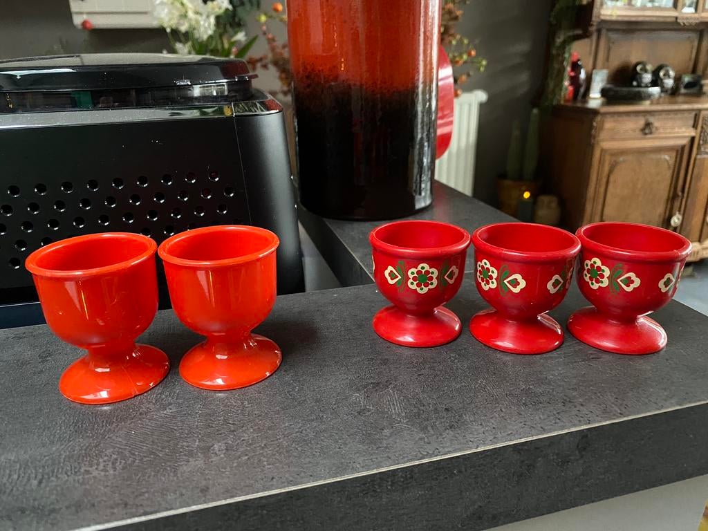 Vintage eierdopjes, Antiek en Kunst, Ophalen