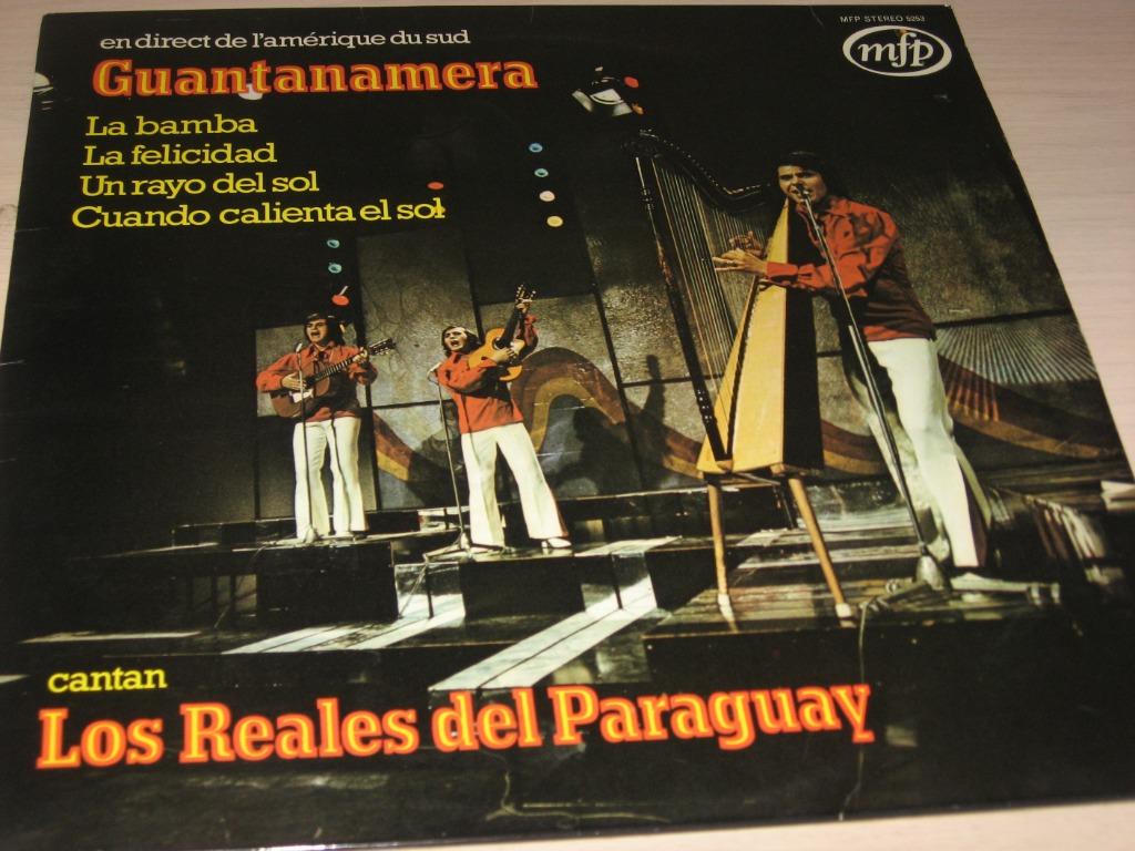 Disque vinyl 33 tours los reales del paraguay, Ophalen of Verzenden, Zo goed als nieuw