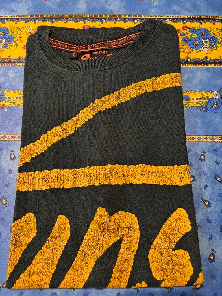 T-shirt vert/jaune XS Superdry à 12 € / unisexe, Comme neuf, Taille 46 (S) ou plus petite, Superdry, Vert
