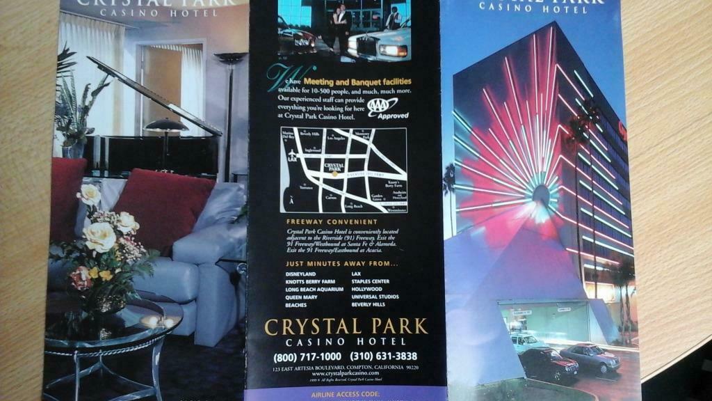gids "hotel crystal park Los Angeles usa" '04 / 2000, Verzamelen, Ophalen of Verzenden, Nieuw, Overige typen