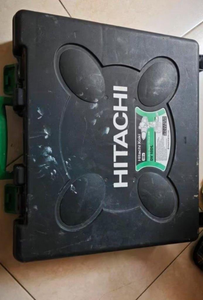 Hitachi 18v klopboorschroevendraaier, Ophalen of Verzenden, Zo goed als nieuw, Boormachine