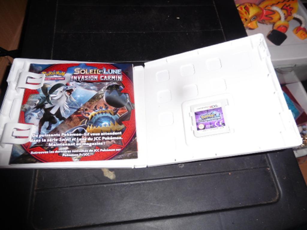 jeux ds3 pokemon ultra   lune     et un  dans un coffret, Enlèvement ou Envoi, Utilisé