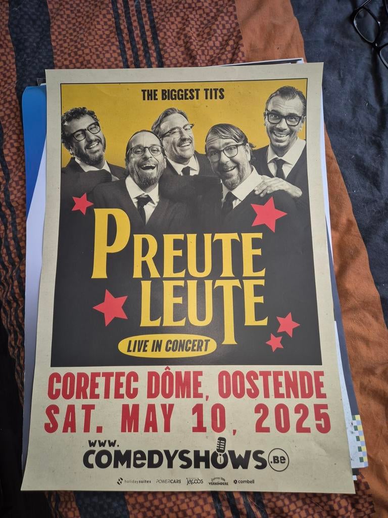 Poster affiche preute leute, Verzenden