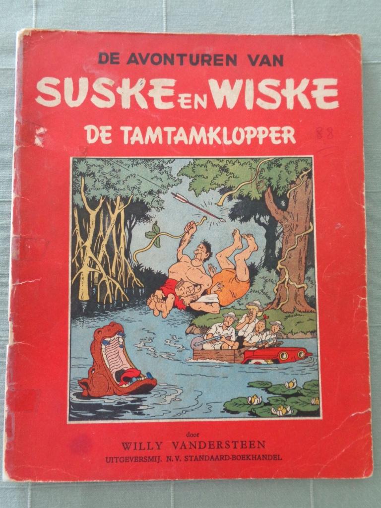 Suske en Wiske - De Tamtamklopper (1e druk 1953), Ophalen of Verzenden