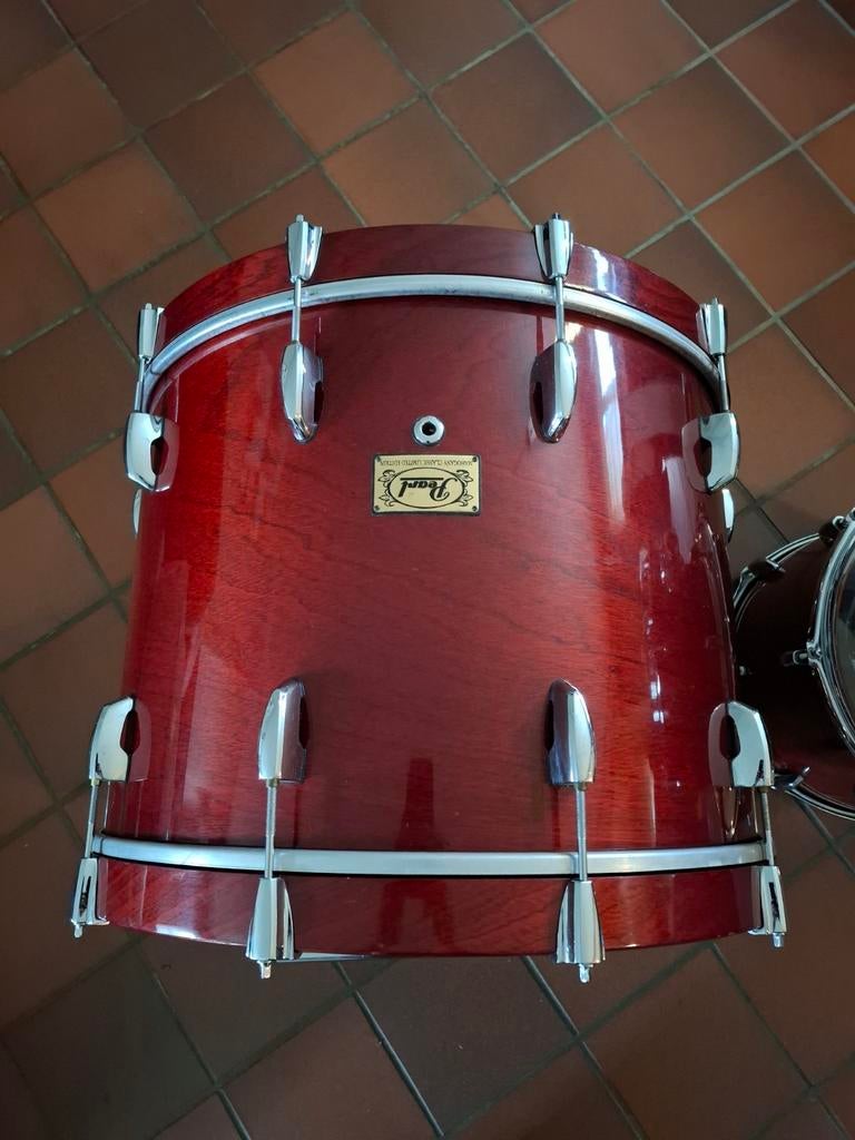 Zeldzame Pearl masters mahogany classic Ltd edition drumstel, Ophalen, Zo goed als nieuw