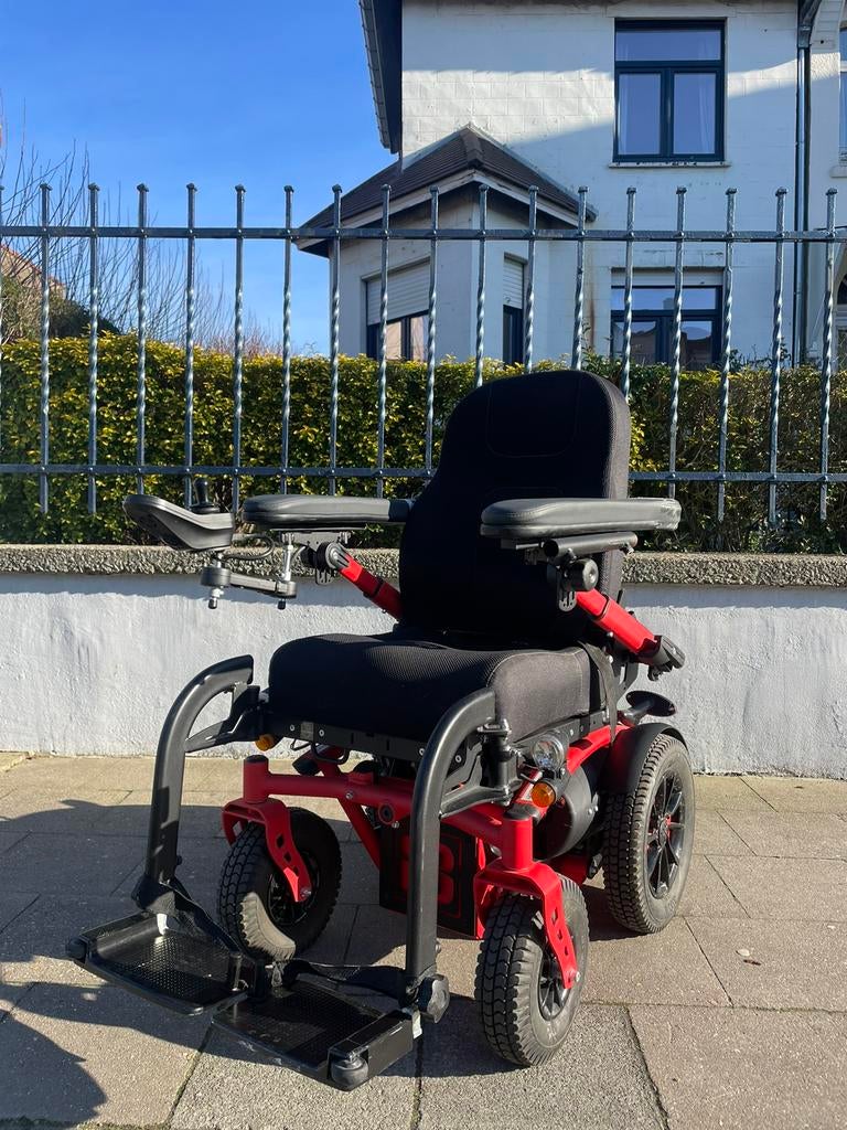 Vermeiren Forest F3 elektrische rolstoel in goede staat, Ophalen of Verzenden, Inklapbaar, Zo goed als nieuw, Elektrische rolstoel