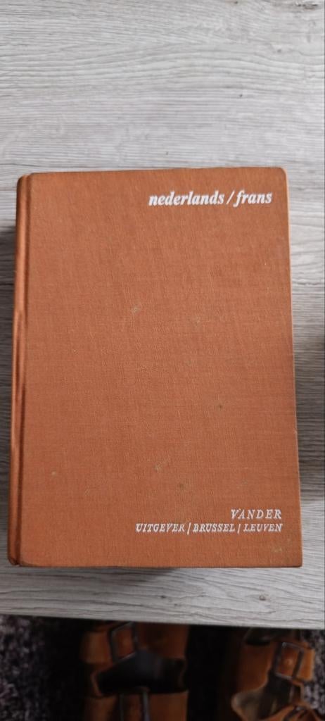 Dictionnaire français-néerlandais et N-F, Enlèvement ou Envoi, Français