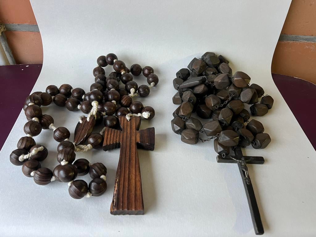 Grote houten paternosters €10 het stuk, Ophalen of Verzenden