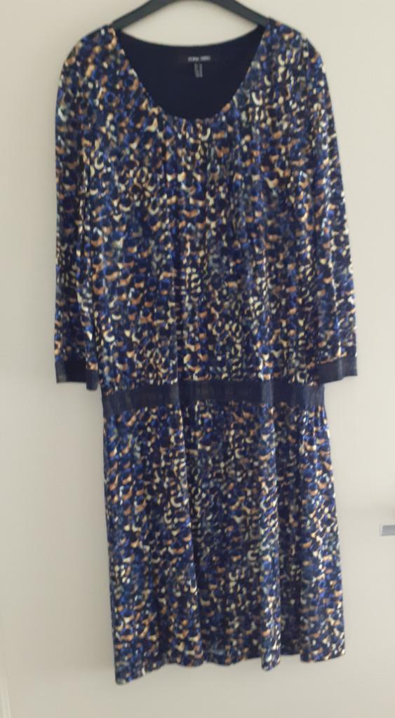 jurk Marie Méro blauw maat 38, Maat 38/40 (M), Boven de knie, Verzenden, Blauw