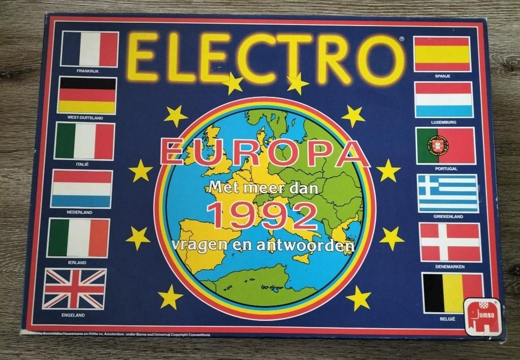Vintage bordspel electro, Hobby en Vrije tijd, Gezelschapsspellen | Bordspellen, Ophalen of Verzenden