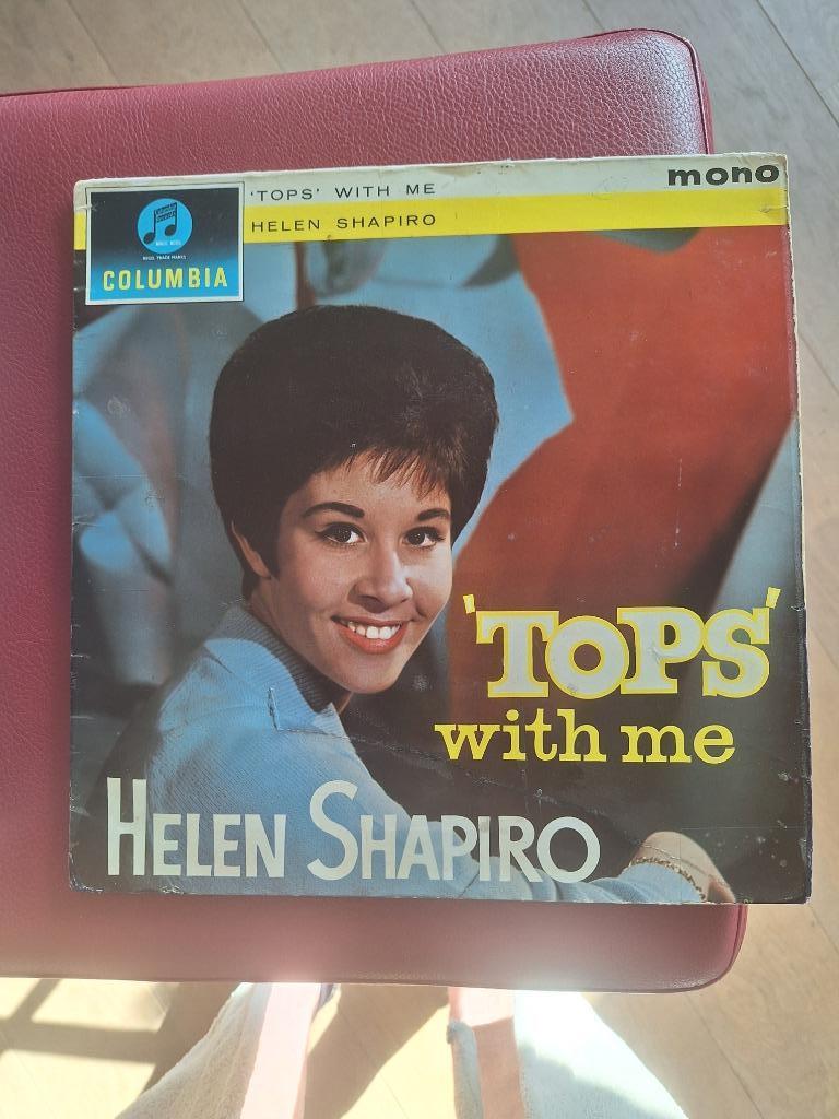 LP Helen Shapiro- TOPS with me, Enlèvement ou Envoi, Utilisé