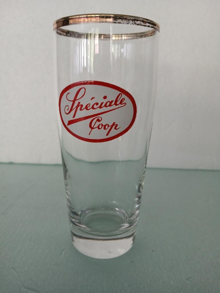 Ancien verre SPECIALE COOP de la brie union des coopérateurs, Collections, Enlèvement ou Envoi, Comme neuf, Verre ou Verres, Autres marques