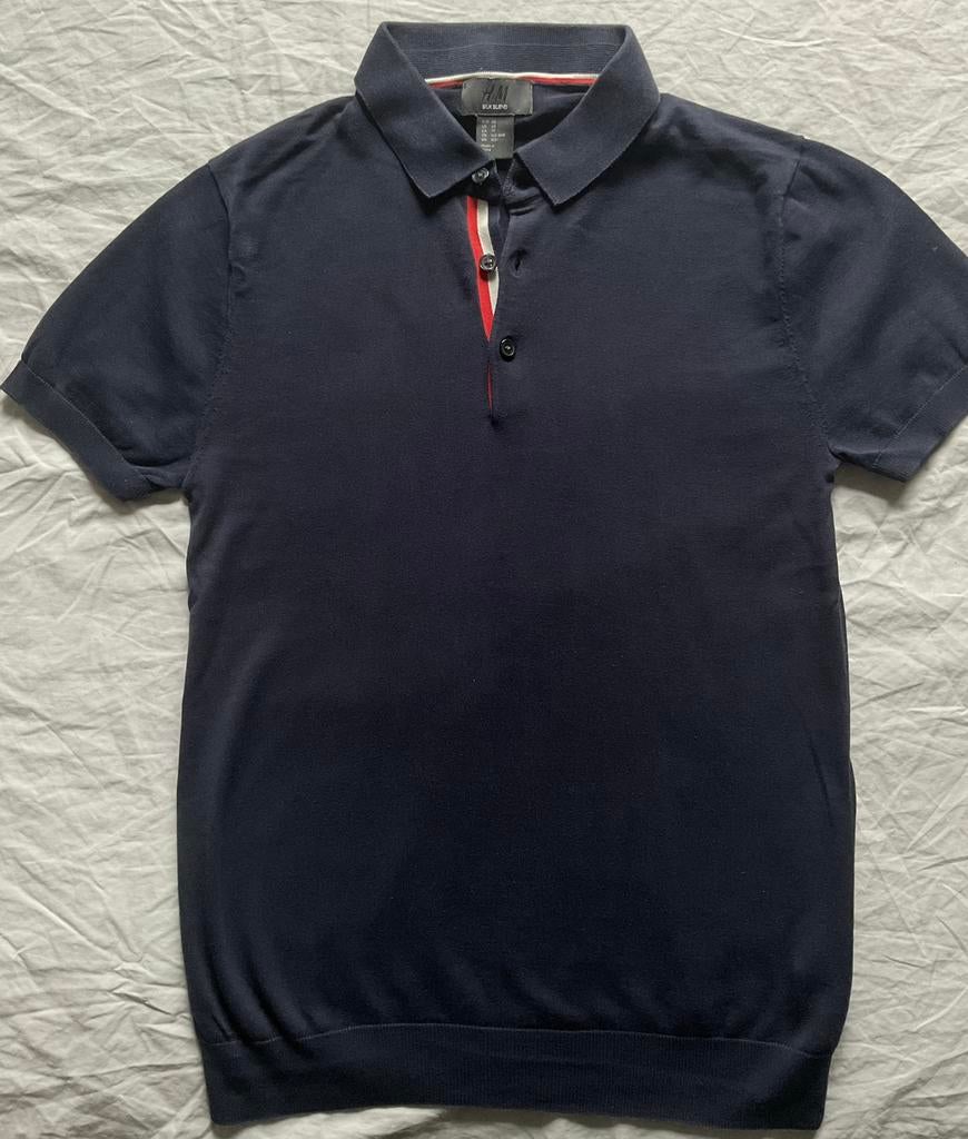 Polo bleu foncé H&M en soie mélangée XS, Vêtements | Hommes, Polos, Enlèvement ou Envoi, Comme neuf, Bleu, H&M
