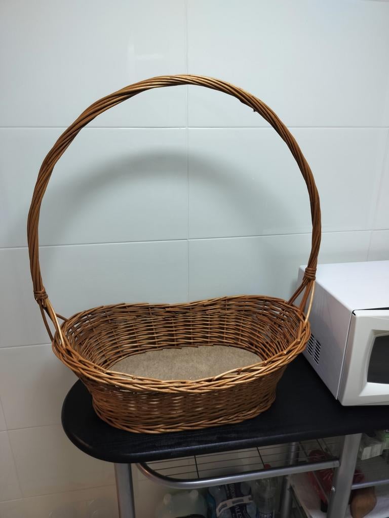Très grand panier en osier, Enlèvement, Neuf, Panier