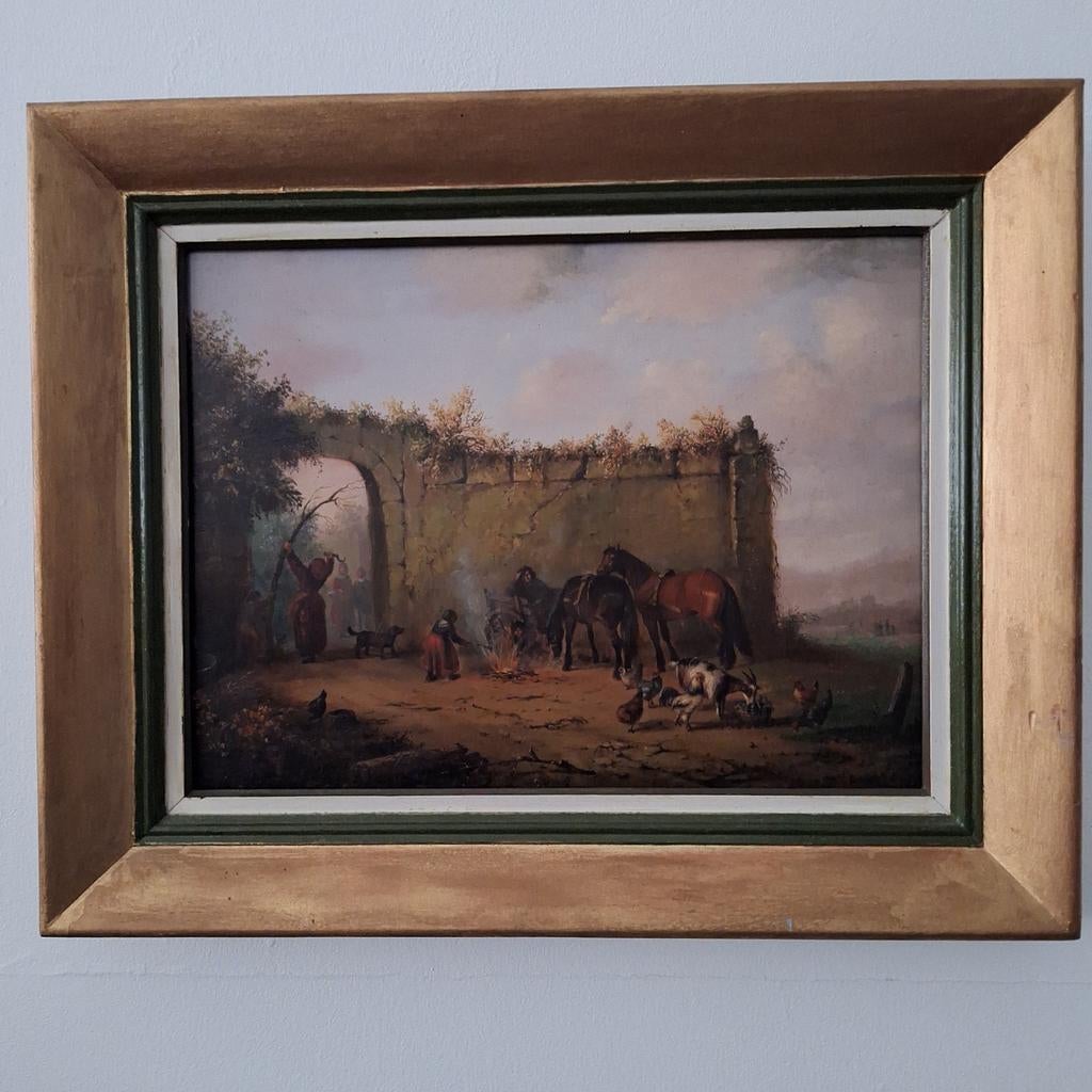 Chevaux à la porte de la ville, Antiquités & Art, Enlèvement ou Envoi