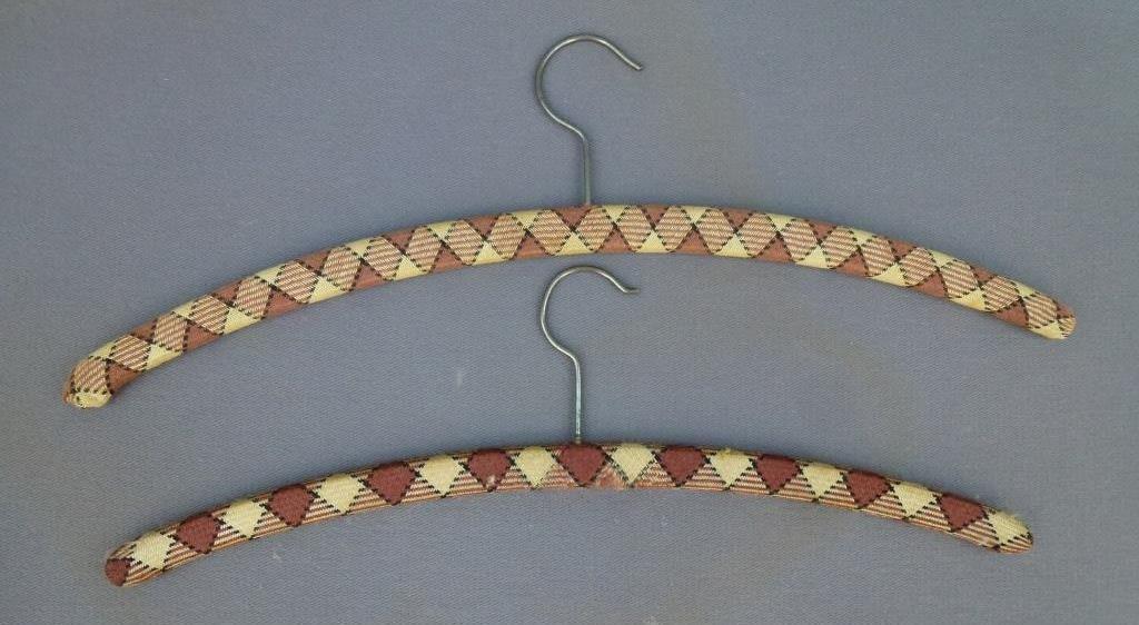 oude houten klerenhanger met stof, Ophalen of Verzenden, Huis en Inrichting