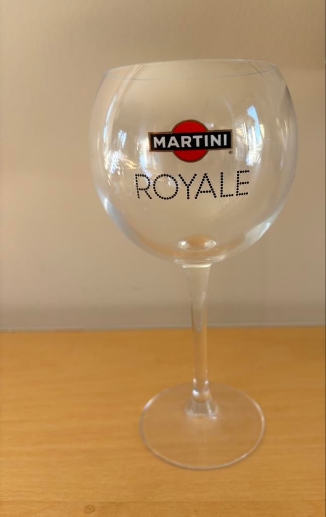 5 verres à martini royale, Collections, Enlèvement ou Envoi
