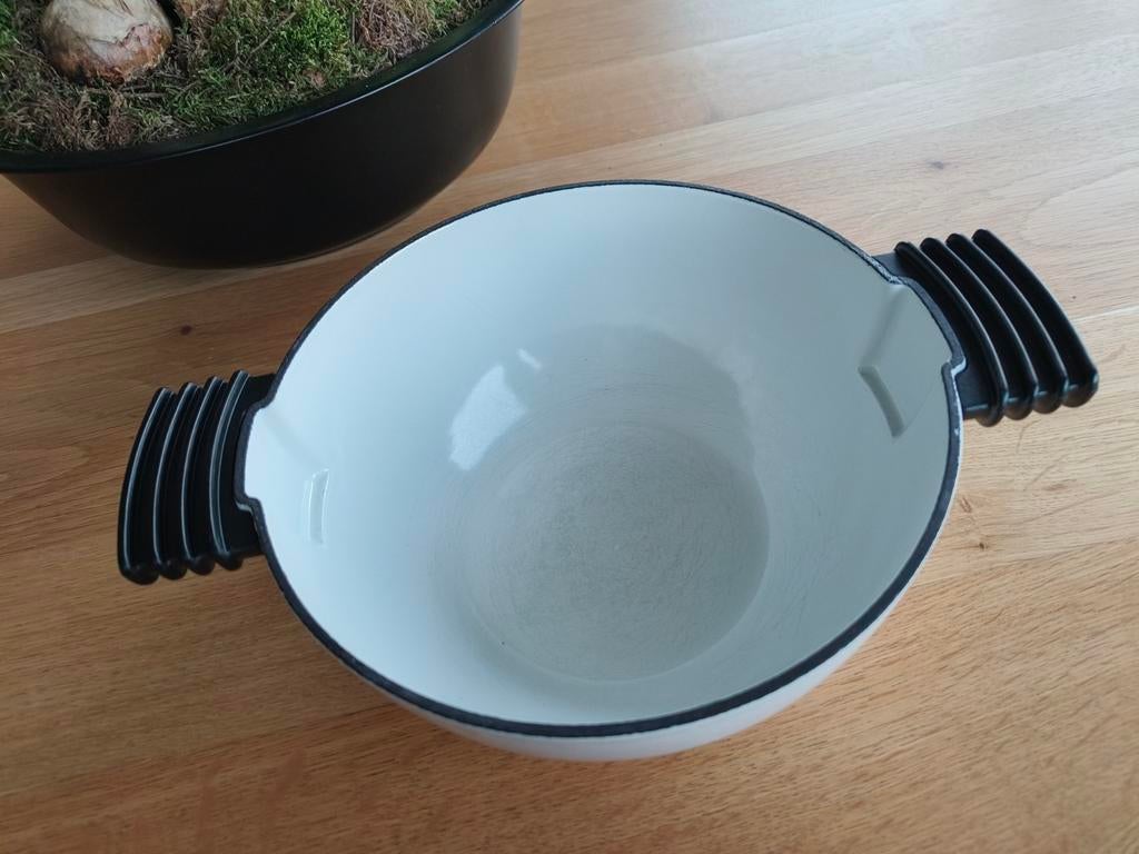 Vintage kookpot Le Creuset, Comme neuf, Enlèvement, Poêle à frire ou Sauteuse, Plaque céramique