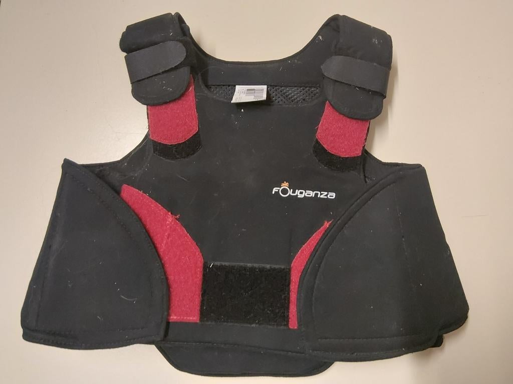 Fouganza bodyprotector 4-6 jaar, Dieren en Toebehoren, Paarden en Pony's | Beschermers, Ophalen of Verzenden, Zo goed als nieuw