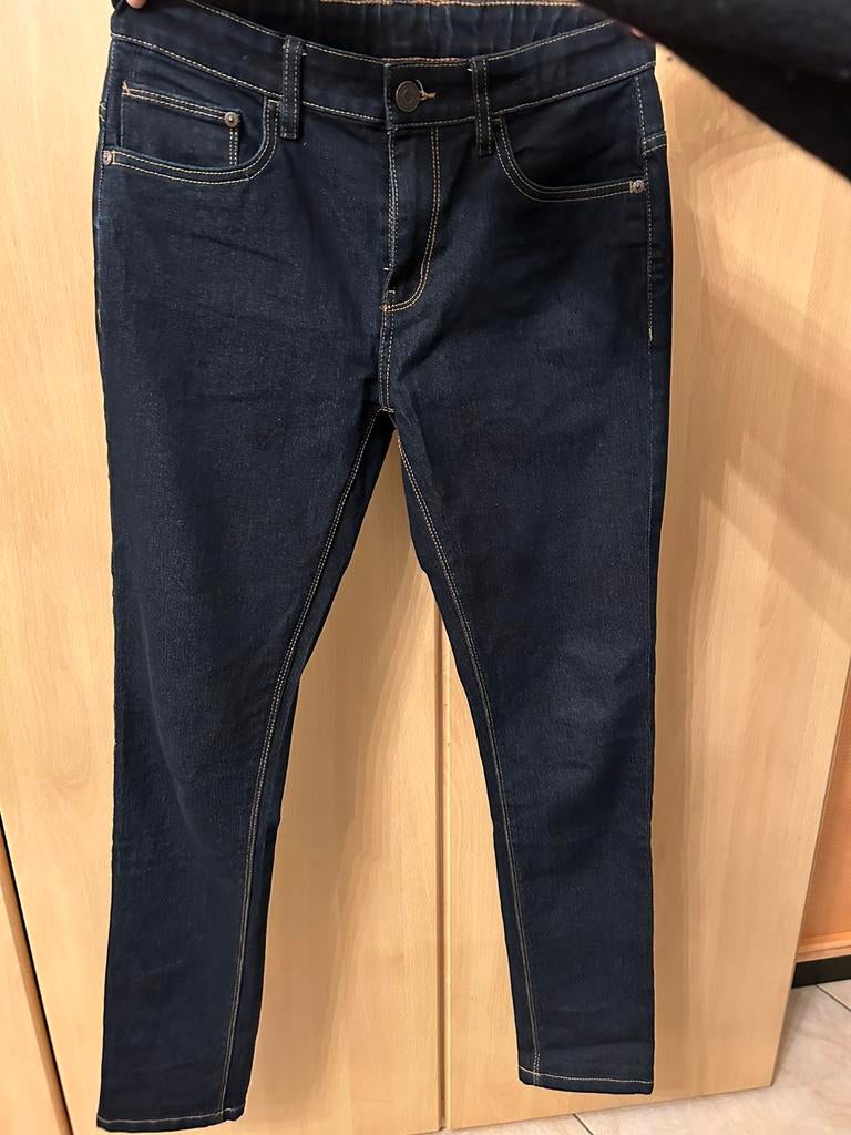 NEUF jeans pantalons jeans beau modèle garçon bleu foncé 176, Enlèvement ou Envoi, Neuf, Garçon, Pantalon