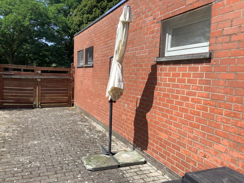 Parasol op voet, Tuin en Terras, Ophalen