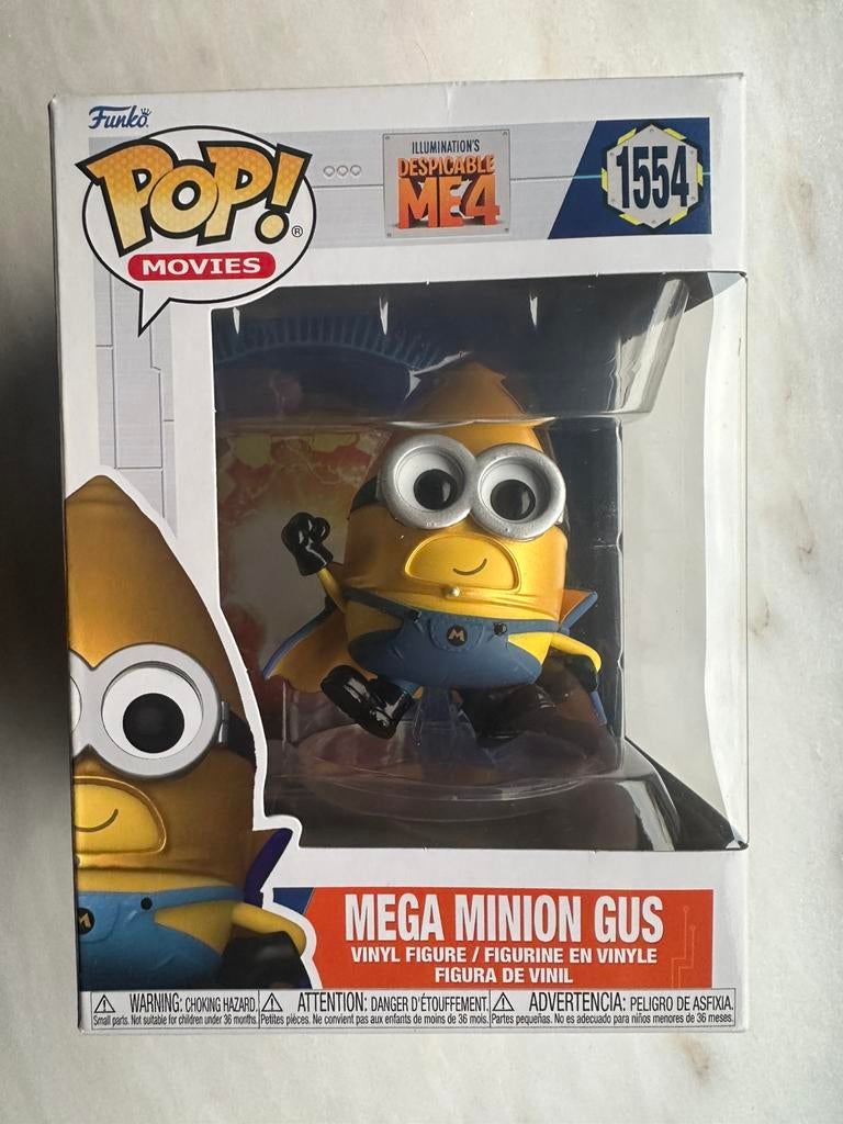 Funko Pop! Mega Minion Gus nr. 1554, Verzamelen, Ophalen of Verzenden, Nieuw