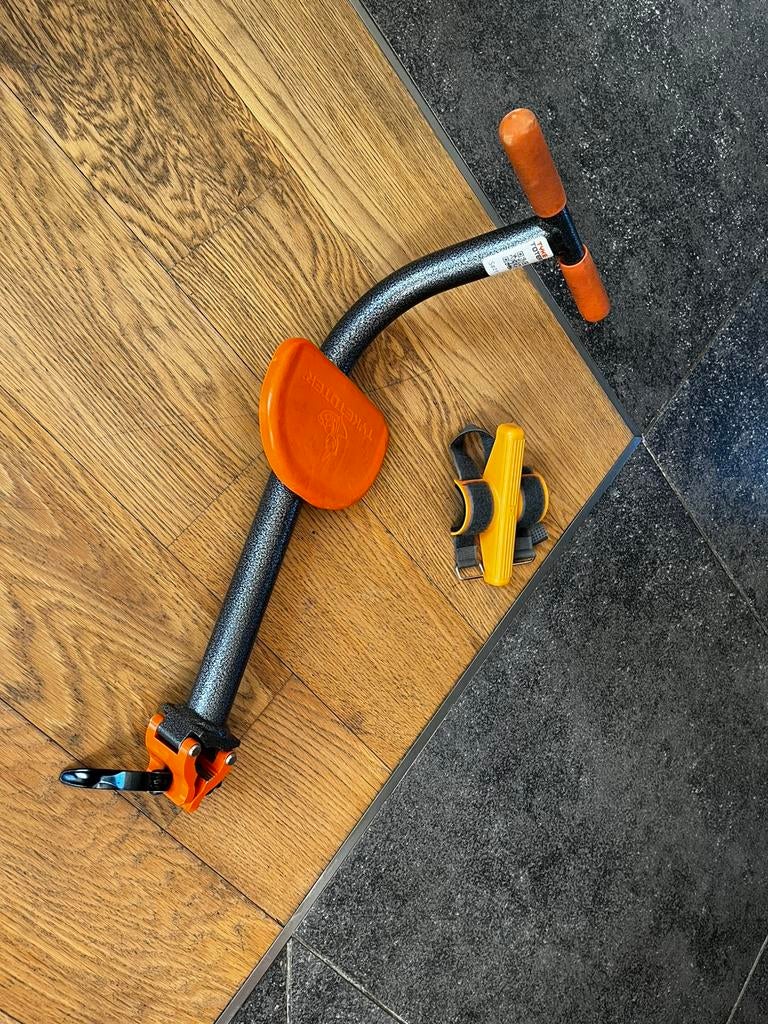 Siège enfant pour vélo, Siège avant, TikeToter, 0 à 18 kg, Repose-pieds