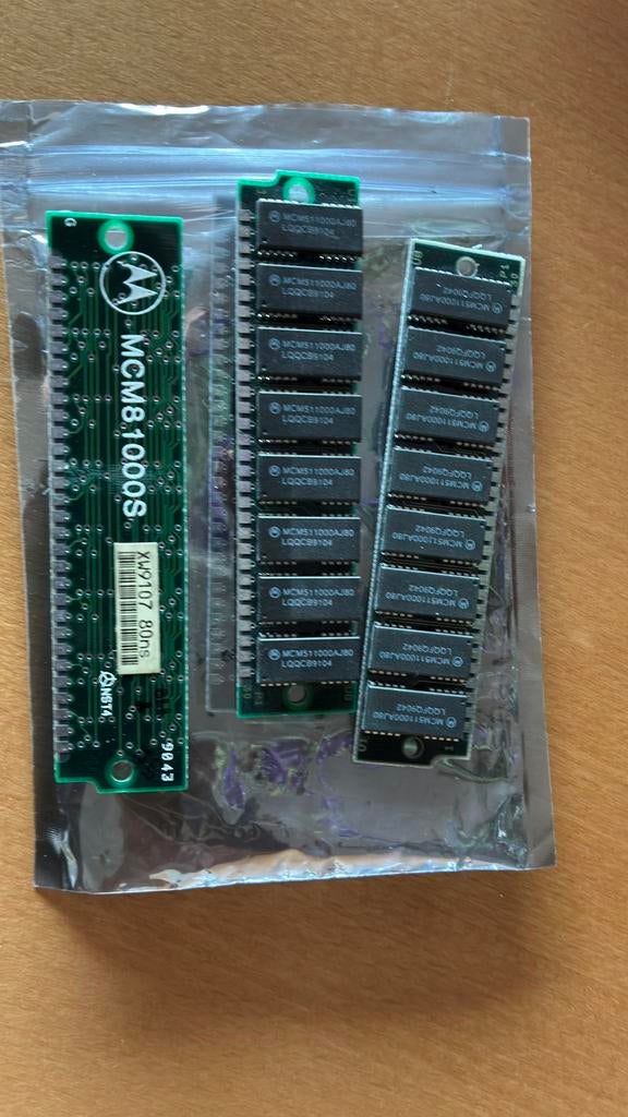 Apple ram geheugen voor mac plus, se,classic, Gebruikt, Overige soorten, Ophalen of Verzenden, Desktop