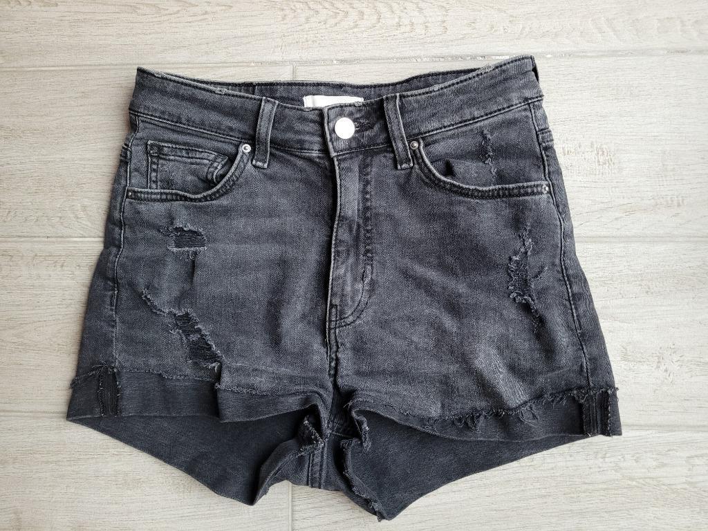 Short en jeans noir - H&M - taille 170-176, Enfants & Bébés, Vêtements enfant | Taille 170, Pantalon, Enlèvement ou Envoi, H&M